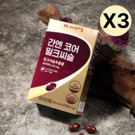 Vitamin Village [Seller Herb Food] Vitamin Village Gan-en Core Milk Thistle Silymarin 30cap / [셀러허브 식품] 비타민마을 간엔 코어 밀크씨슬 실리마린 30cap X3개