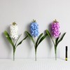 2pcs Artificial Hyacinth Orientalis Bouquets Beautiful High Simulation Flower Branch