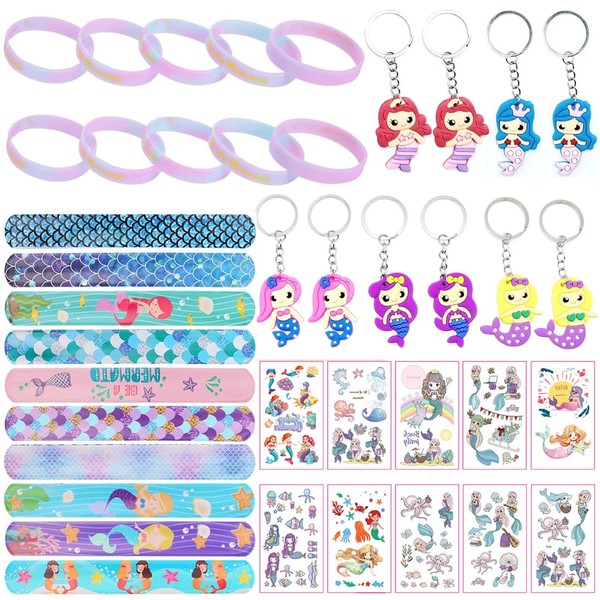 FZYESNO Mermaid Party Bag Children's Birthday, 40 Pieces Children's Birthday
