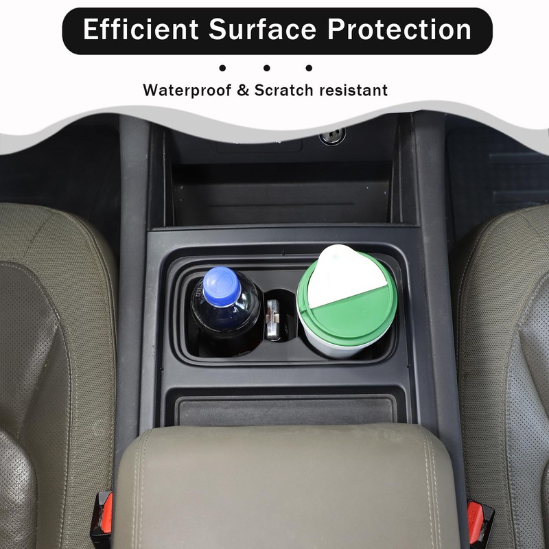 HIRUFAIT TPE Cup Holder Coasters Compatible with Land Rover Defender