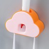 YouYuer 2 x Automatic Toothpaste Dispenser, Toothpaste Dispenser, Automatic Wall,
