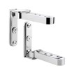 3D Adjustable Concealed Door Hinges, Zinc Alloy 2-Pack