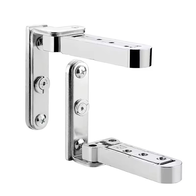 3D Adjustable Concealed Door Hinges, Zinc Alloy 2-Pack