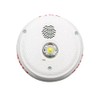 System Sensor PC2WKLED L-Series Outdoor Ceiling-Mounted Horn Strobe, FIRE, White