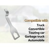 Emezddo Tailgate Stand, Stainless Steel Car Tailgate Stand, Tailgate Bracket,