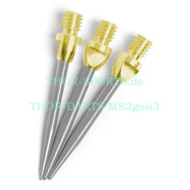 6 STAHLSPITZEN für Steeldart