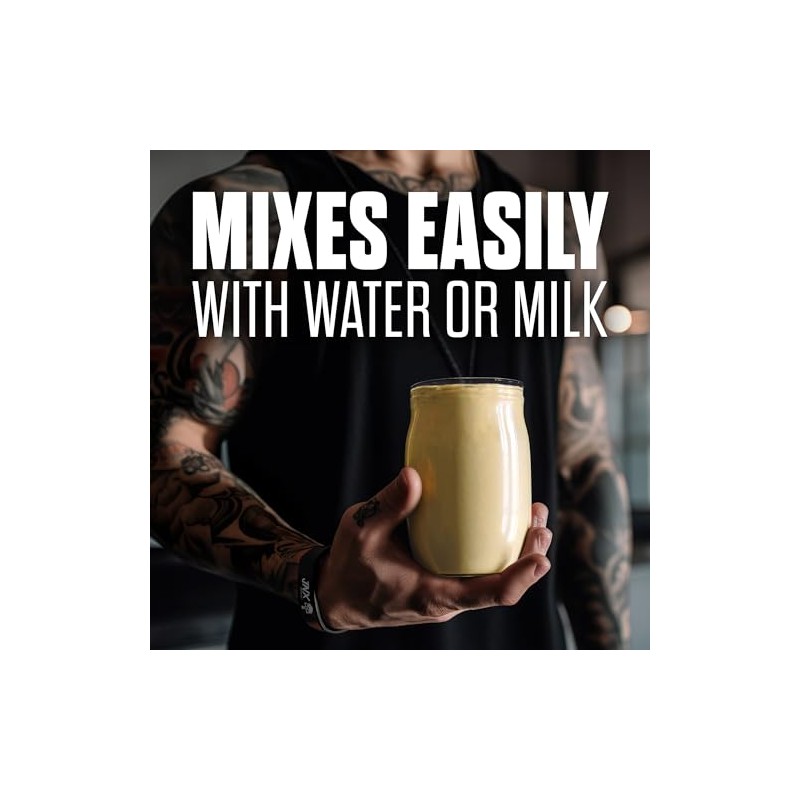 JNX Sports The Curse Ultra Premium Whey Protein Powder Vanilla