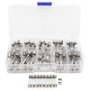 2Boxes Glass Tube Fuse Kit M6x30mm 0.5A‑30A Fast Acting Quick