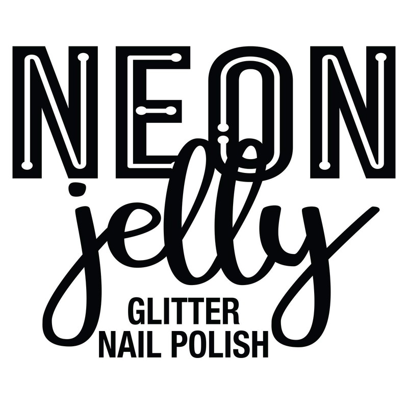 L.A. COLORS Neon Jelly Polish, Purple Shock CNL367