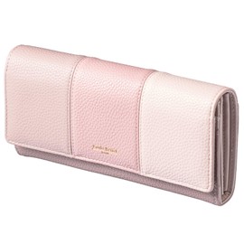 [VOICE] Align Light Women's 3 Color Kabuse Type, Ultra Lightweight, Only 7.1 oz (200 g), Long Wallet, Easy to Take Out, Vertical Type, Holds 40 Cards, Large Coin Purse, Present, Gift Boxed, PINK