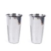 DYRABREST Household Milkshake Maker,Soft Ice Cream Maker Stainless Steel Blender-Double