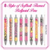 Softball Party Favors Include 8 Pcs Softball Ballpoint Pens Softball