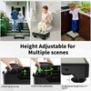 Adjustable Step Stool for Adults, Noctilucent Bed Step Stools, 600