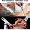 CGBE Kitchen Scissors, Multi-Purpose Kitchen Shears, Heavy Duty Dishwasher Safe