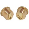 Marks Keyed Alike Pair of 15/16" Mortise cylinders for Iron