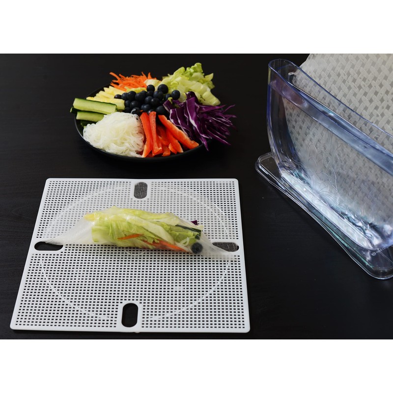 Rolling Fun - R22 Rice Paper Roll Water Bowl- Clear