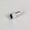PRO+ ALLOY BICYCLE PRESTA ADAPTOR VALVE 17MM WITH O-RING CHROME