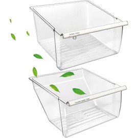 Unbranded 2 Pack 2188656 Fridge Crisper Drawer Humidity Control Bin 2188664 for Whirlpool