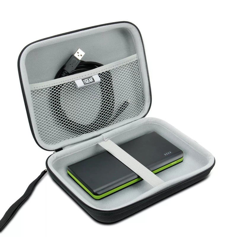 USA GEAR Hard Shell Car GPS Case With Accessory Pocket,