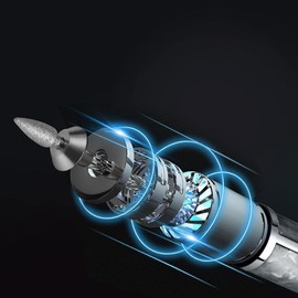 Snblzhef Electric Nail File Thick Toenails 4 Speeds Cordless Acrylic NailTool Toe Nail Grinder Kit for Thick Nails,Pink