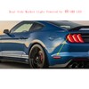 znakeauto 2x Clear Lens Red Full LED Rear Side Marker