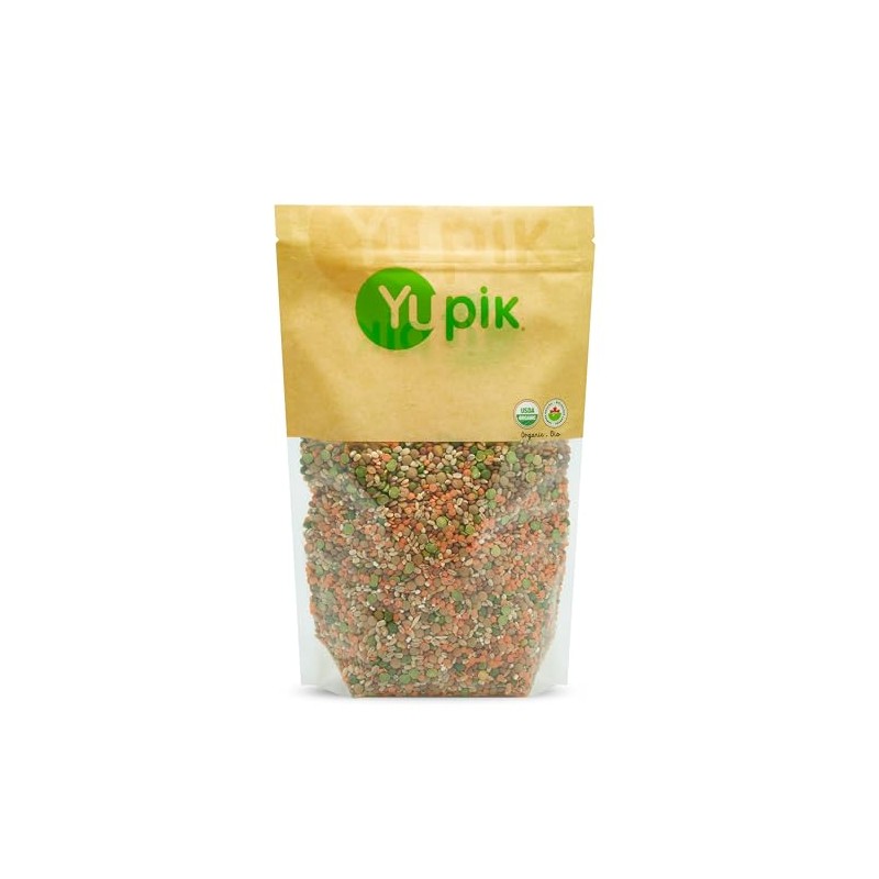 Yupik Organic Sunny Soup Mix with Lentils & Green Peas,