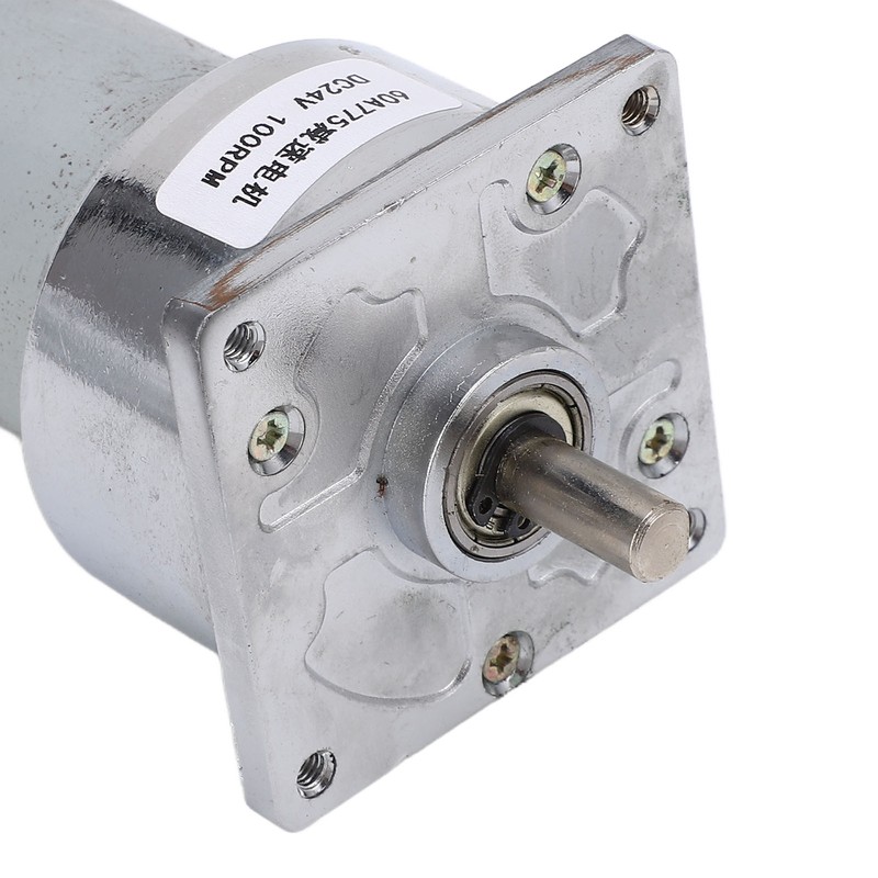 Gear Motor DC 24V 3.8A Speed Reduction Self Locking Reversible