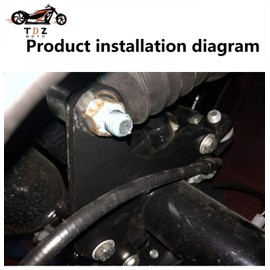 TDZ 1.5'' Inch Lift Kit for Harley Tri Glide Ultra FLHTCUTG,Street Glide Trike FLHXXX,Freewheeler