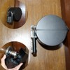 TEMEILI Door Knob Lock Cover ，Without Drilling Doorknob Lock，from Outside