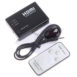 Temiz Pazar 3 Port Hdmi Switch Çoklayıcı Çoğaltıcı Kumandalı