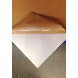 Sibe-R-Plastics Supply 0.236" (1/4") 6mm Thick White Translucent Acrylic Plexiglass Sheet [Pick Your Size] (9" x 36")