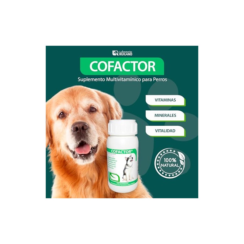 RUILAND Cofactor Suplemento Multivitamínico para Perros