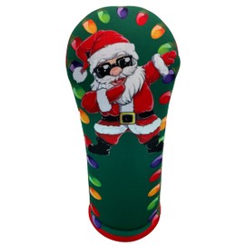 Merry Christmas Santa Hybrid Club Headcover Handmade by BeeJos