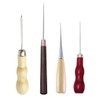 4 Pcs Handheld Tool Compact Size Long Handle Punching Awls
