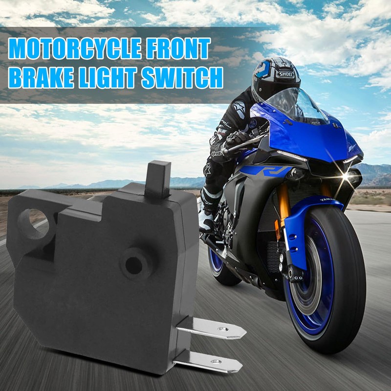 TKSE Motorcycle Brake Switch, Motorcycle Master Brake Cylinder Light Stop
