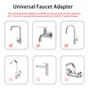 3 Pcs Universal Faucet Adapter, Kitchen Sink Hose Adapter Faucet