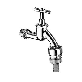 Schell Outlet Valve with T-Handle and RFV RB 1/2 Inch, Chrome 34170699