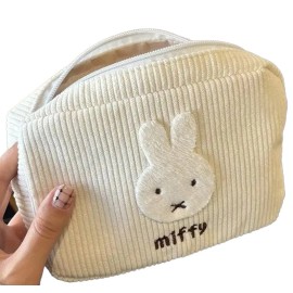 Miffy Rabbit Makeup Bag Cosmetic Travel Bag Pencil Case Zipper Pouch Bag
