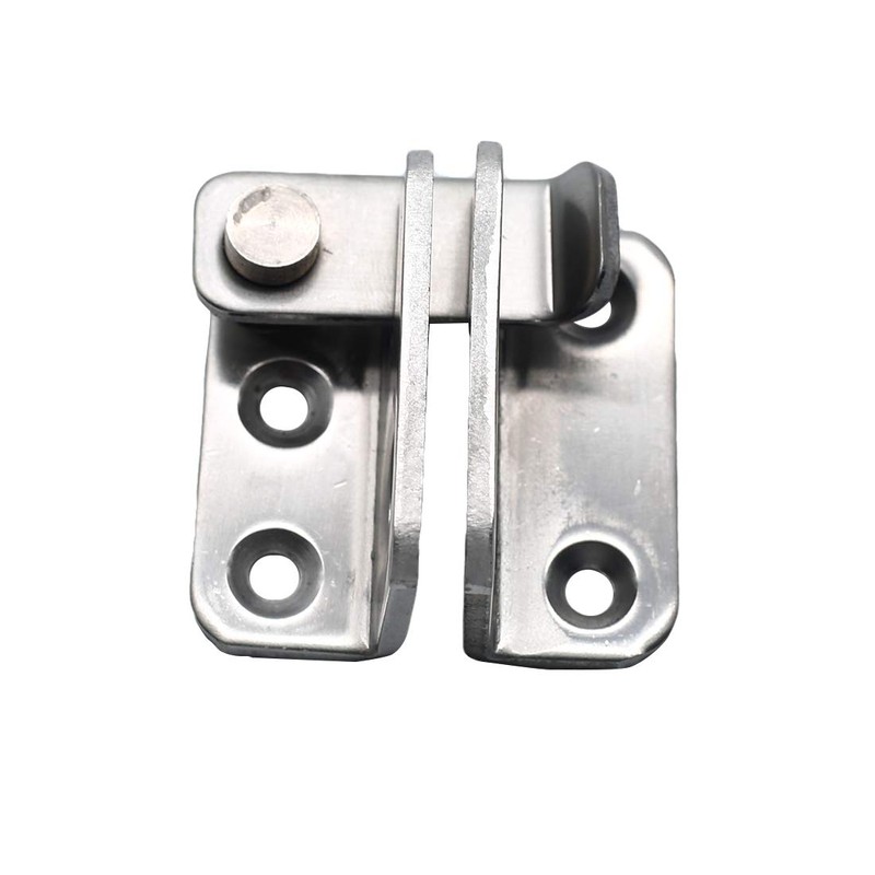 Jiozermi 4pcs SUS304 Stainless Steel Gate Latches Flip Door Latch