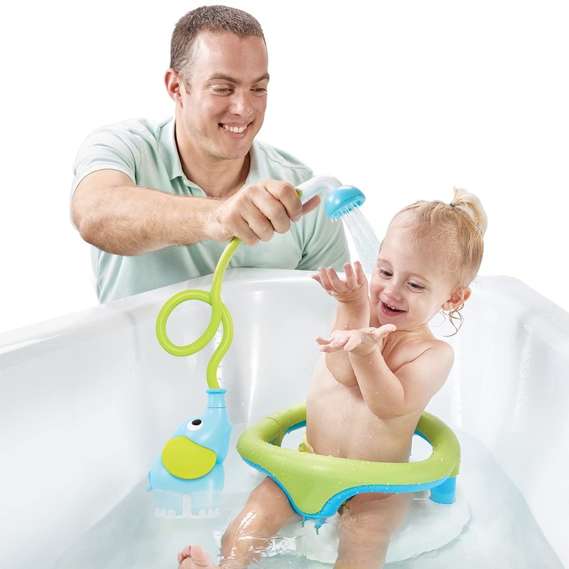 Yookidoo Baby Bath Shower Head - Elephant Water Pump with