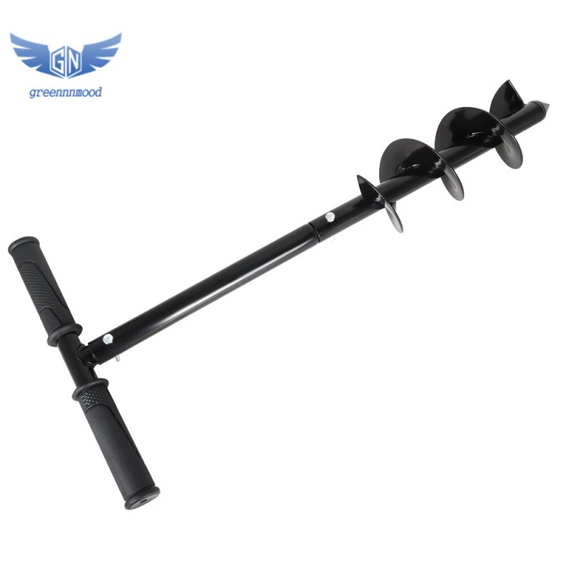 Thomletha 4"×24" Hand Operated Auger Drill Bit for Planting T