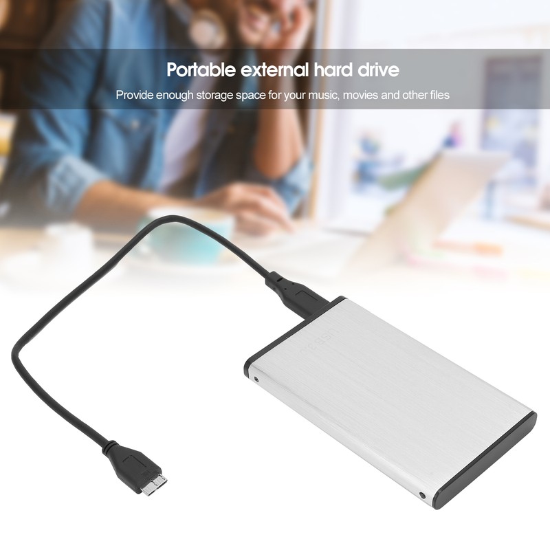 Mobile Hard Drive Silver USB3.0 Computer Mechanical Accessories YD0018 2.5in