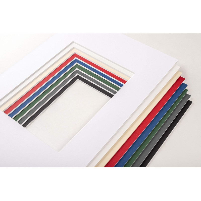 walther Design PassepArtouts Grey for Frame size: 13 x 18