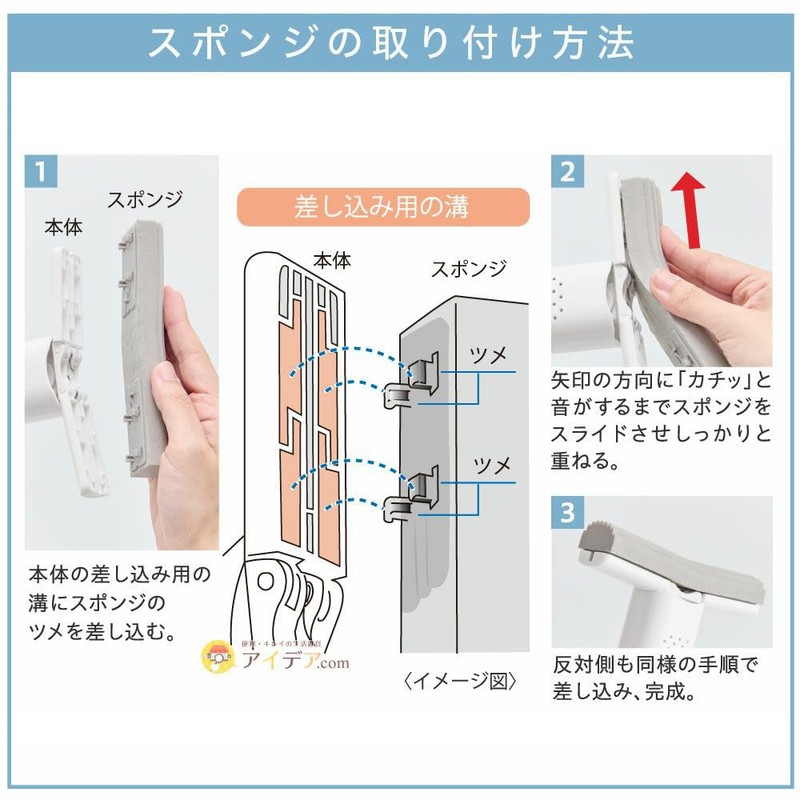 Cogit Smart Handy Absorbent Sponge that allows you to quickly