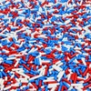Candy Retailer All American Patriotic Cupcake Sprinkles (Red, White, &