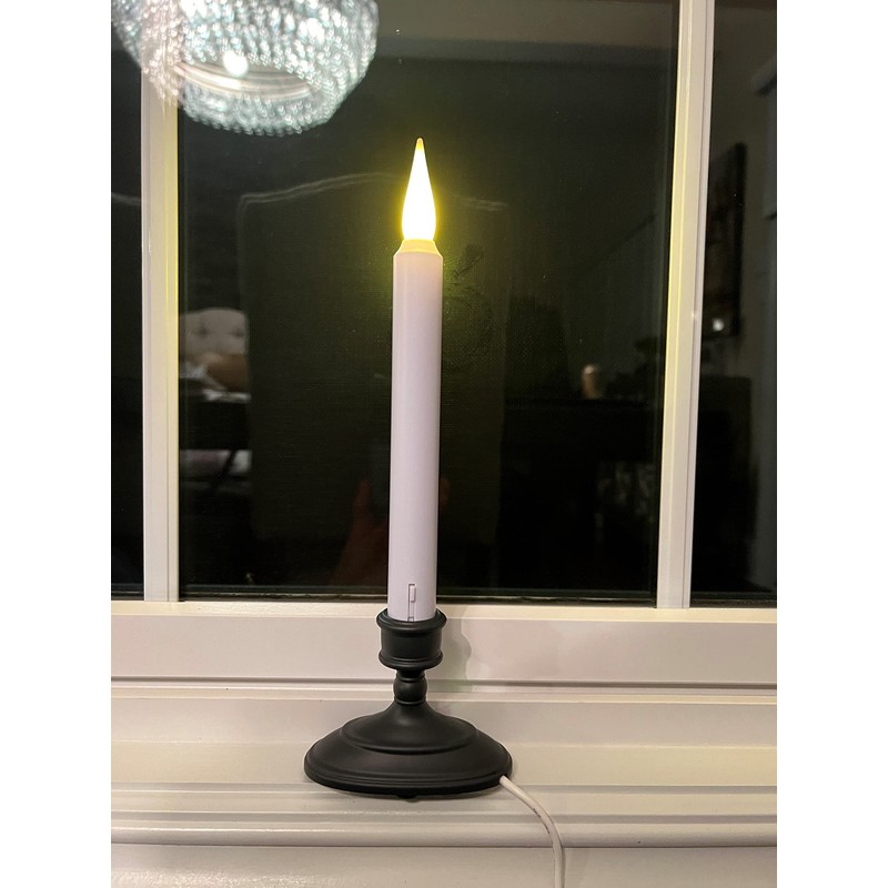 612 Vermont LED Electric Window Candles with Sensor Dusk to