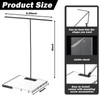 RattanView 2 Pcs Metal Artifact Display Stand with Acrylic Base