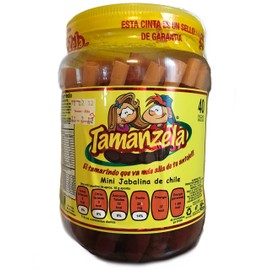 Tamanzela 40 Mini Tamarindo Sticks