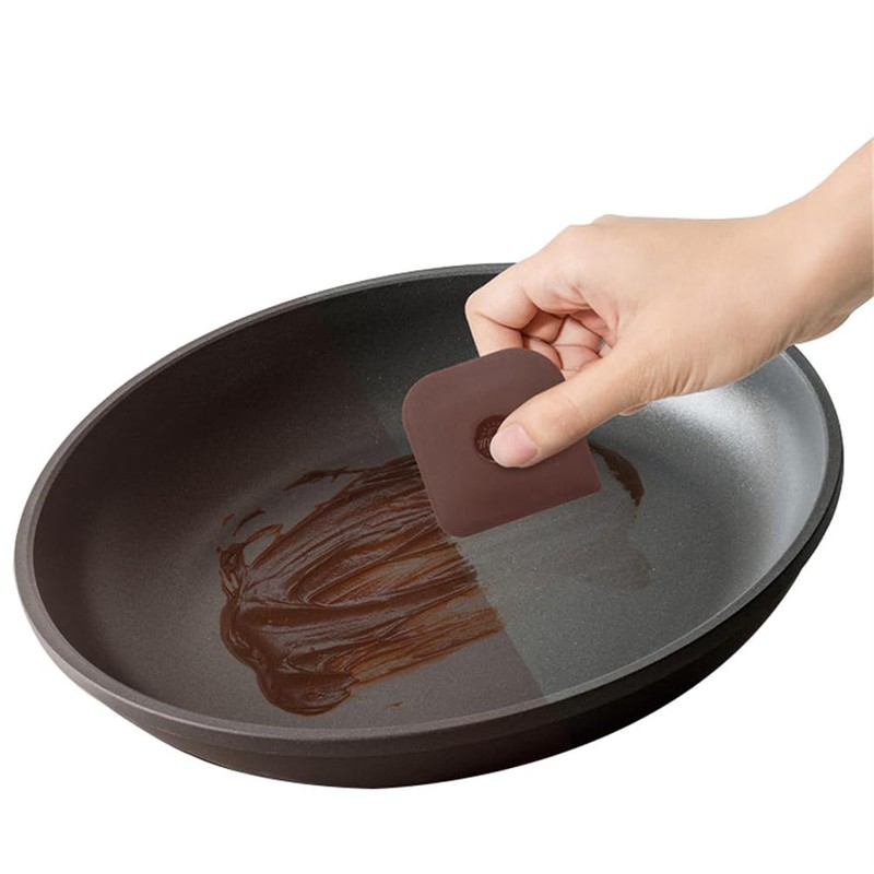 WELANGBN Pan Scraper, 3 Pcs Pot Scraper Plastic, Pot Scraper