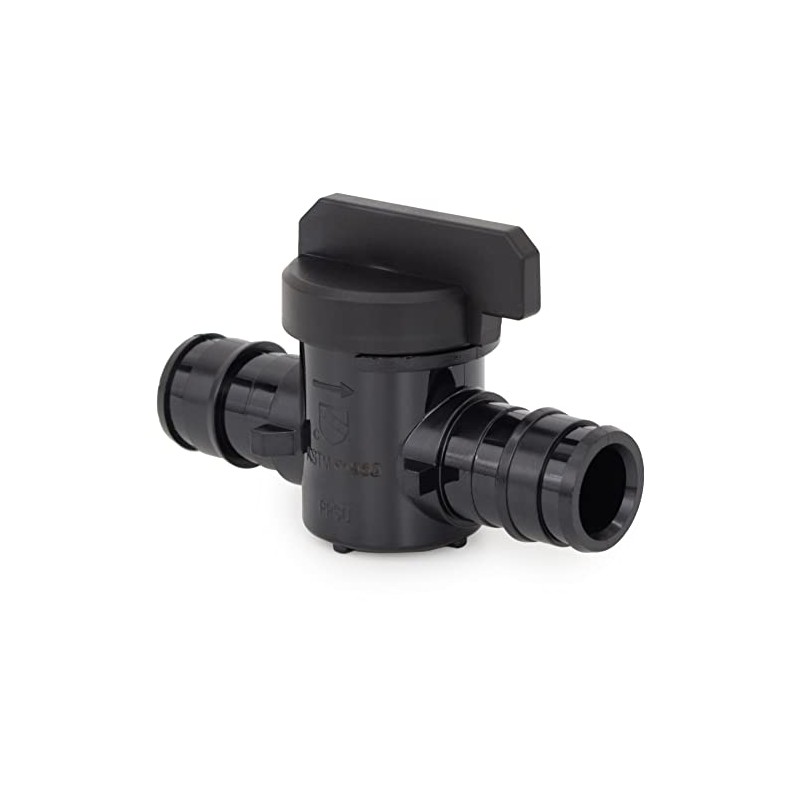 1/2" PEX-A Expansion Poly Ball Valve, Lead-Free